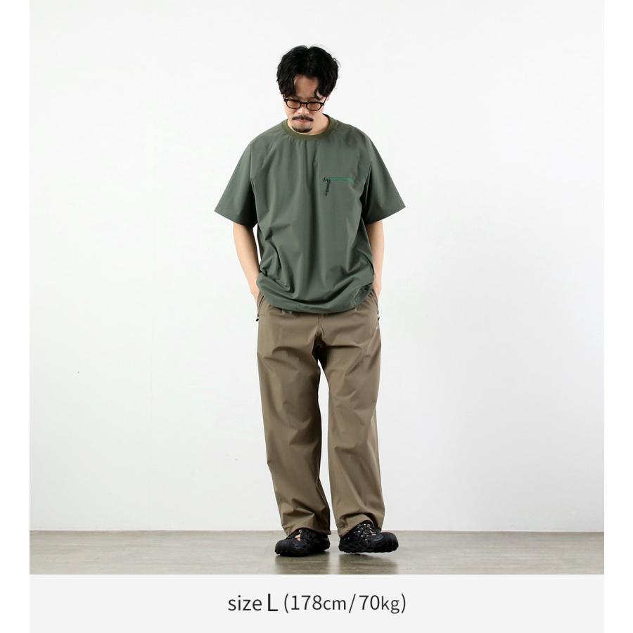 WILDTHINGS（ワイルドシングス） エラスティックナイロン ラックスパンツ / メンズ ウエストゴム 総ゴム ストレッチ アウトドア | WILD THINGS | 06