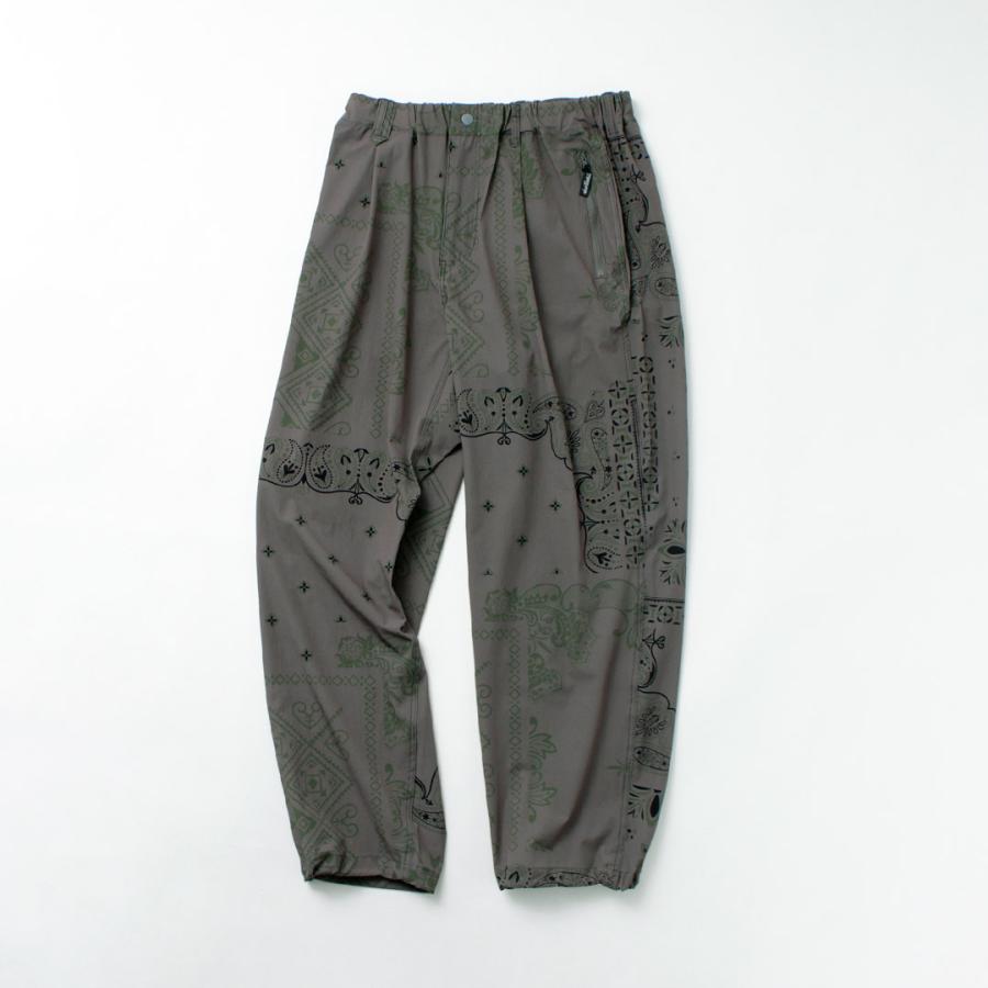 WILDTHINGS（ワイルドシングス） プリント ラックスパンツ / メンズ 総柄 プリント ウエストゴム 総ゴム | WILD THINGS | 05