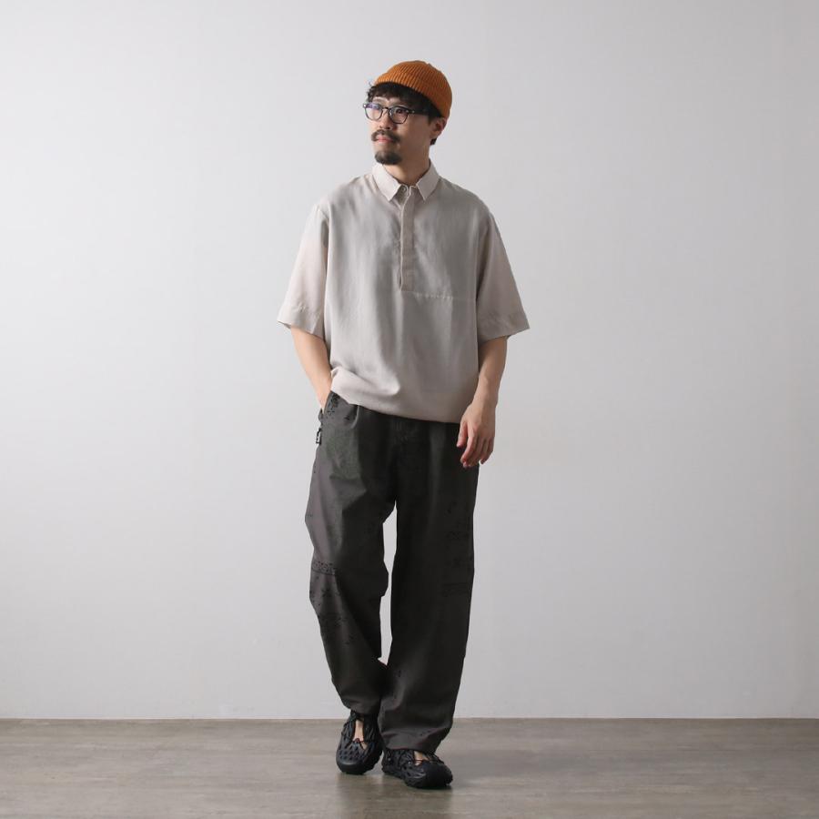 WILDTHINGS（ワイルドシングス） プリント ラックスパンツ / メンズ 総柄 プリント ウエストゴム 総ゴム | WILD THINGS | 07