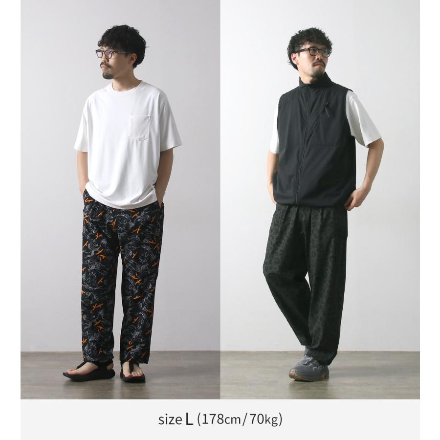 WILDTHINGS（ワイルドシングス） プリント ラックスパンツ / メンズ 総柄 プリント ウエストゴム 総ゴム | WILD THINGS | 06