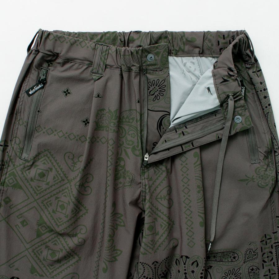 WILDTHINGS（ワイルドシングス） プリント ラックスパンツ / メンズ 総柄 プリント ウエストゴム 総ゴム | WILD THINGS | 11