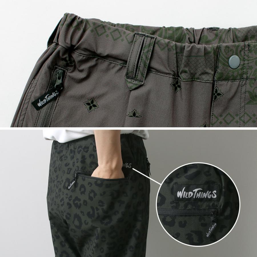 WILDTHINGS（ワイルドシングス） プリント ラックスパンツ / メンズ 総柄 プリント ウエストゴム 総ゴム | WILD THINGS | 12