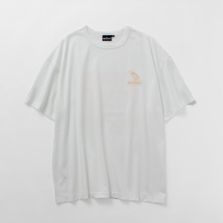 WILDTHINGS（ワイルドシングス） パイク フィッシング Tシャツ / バックプリント メンズ 半袖 綿 クルーネック | WILD THINGS | 05