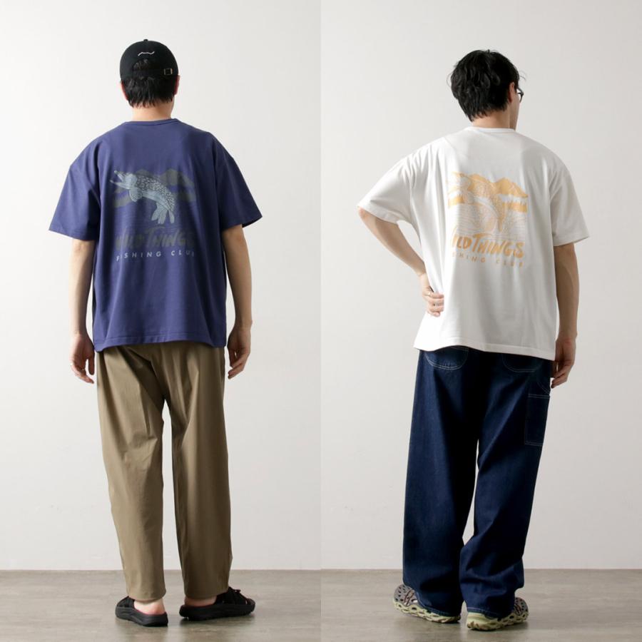 WILDTHINGS（ワイルドシングス） パイク フィッシング Tシャツ / バックプリント メンズ 半袖 綿 クルーネック | WILD THINGS | 07