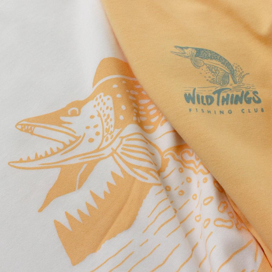 WILDTHINGS（ワイルドシングス） パイク フィッシング Tシャツ / バックプリント メンズ 半袖 綿 クルーネック | WILD THINGS | 11