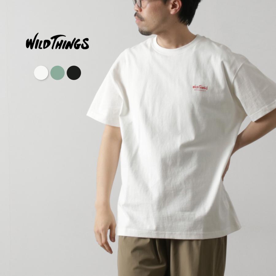 WILDTHINGS（ワイルドシングス） アーカイブTシャツ ワイルドキャット / バックプリント メンズ 半袖 綿 クルーネック | WILD THINGS