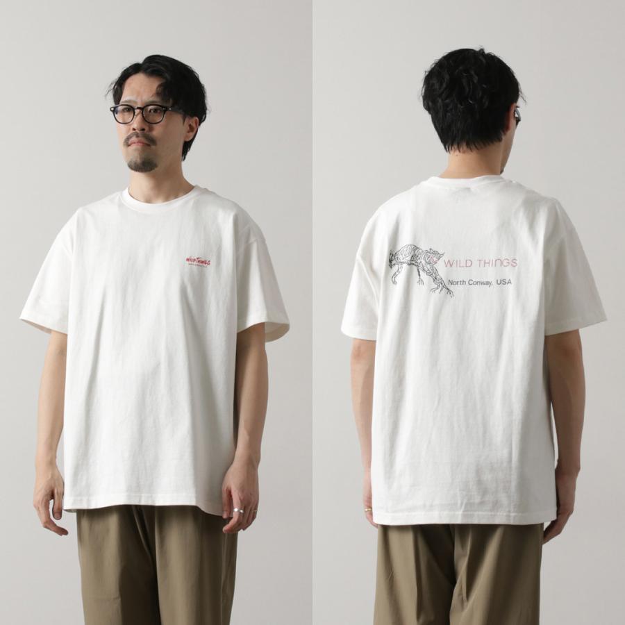 WILDTHINGS（ワイルドシングス） アーカイブTシャツ ワイルドキャット / バックプリント メンズ 半袖 綿 クルーネック | WILD THINGS | 13