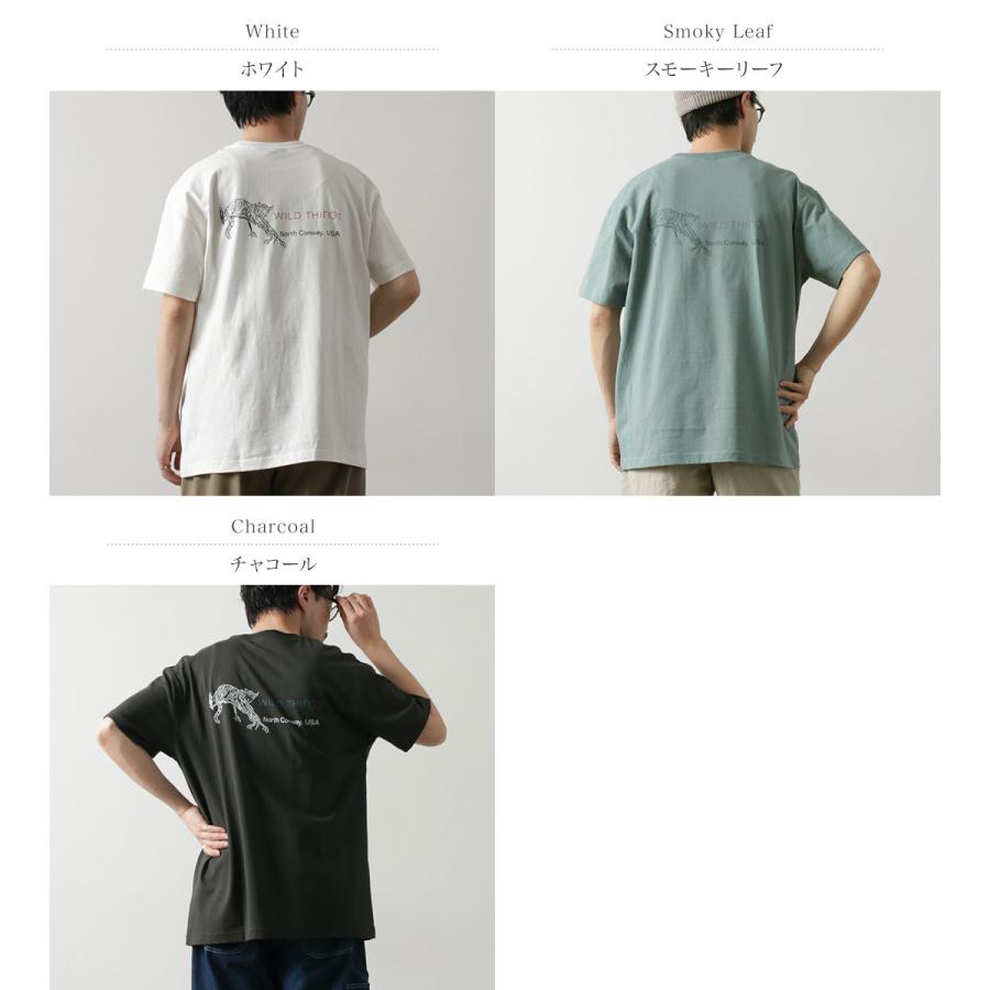 WILDTHINGS（ワイルドシングス） アーカイブTシャツ ワイルドキャット / バックプリント メンズ 半袖 綿 クルーネック | WILD THINGS | 04