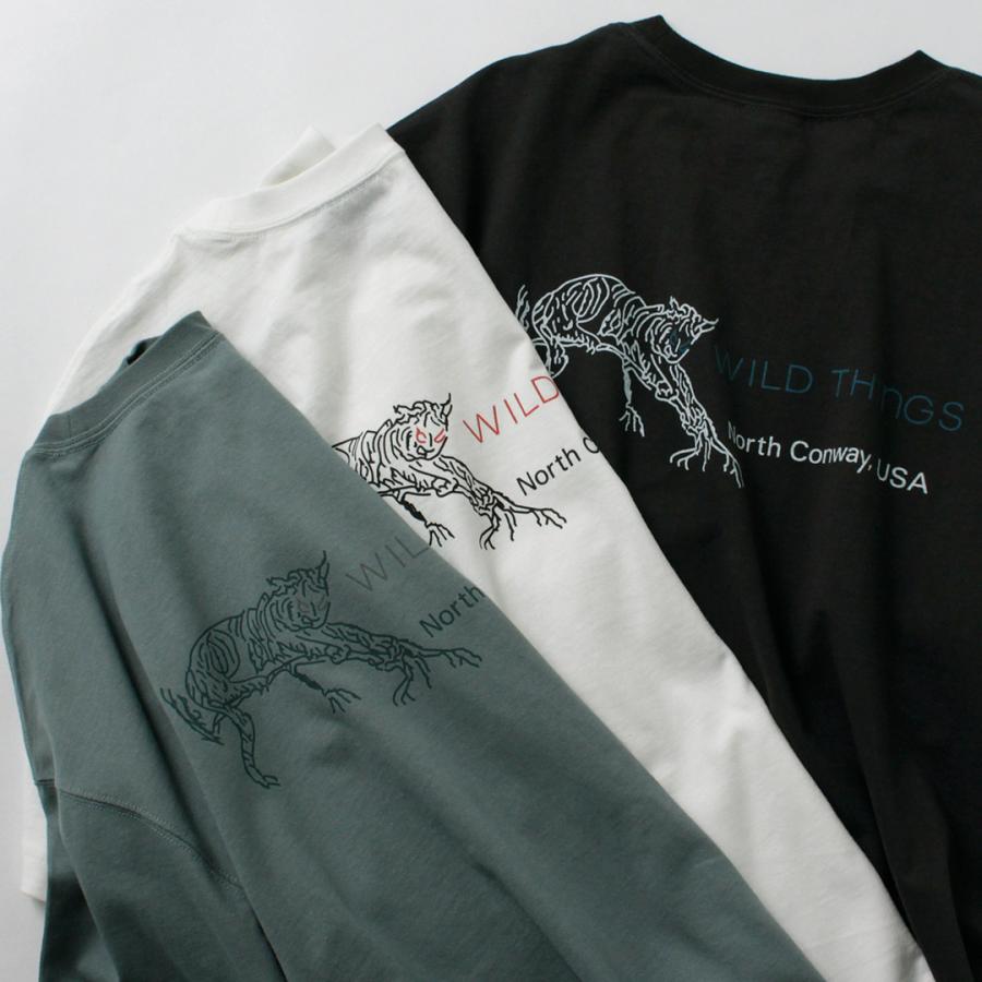 WILDTHINGS（ワイルドシングス） アーカイブTシャツ ワイルドキャット / バックプリント メンズ 半袖 綿 クルーネック | WILD THINGS | 10