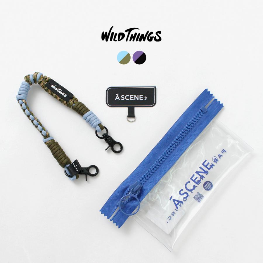 WILDTHINGS（ワイルドシングス） デザイン パラコード ストラップ / ストラップ スマホガジェット コラボ | WILD THINGS