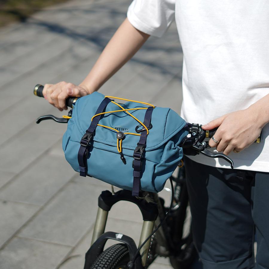 ELLIKER（エリカー） オーケン ハンドルバー クロス ボディバッグ 6L フロントバッグ / メンズ レディース 自転車 ベルクロ固定 | ELLIKER | 17