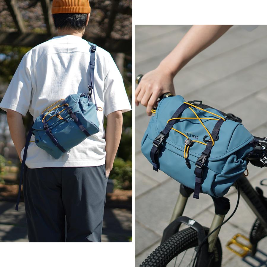 ELLIKER（エリカー） オーケン ハンドルバー クロス ボディバッグ 6L / ショルダーバッグ 軽量 防水 メンズ レディース | ELLIKER | 07