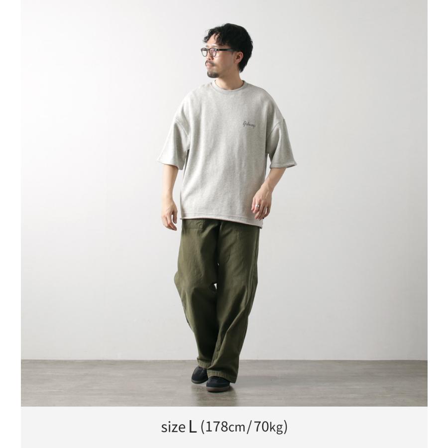 GOHEMP（ゴーヘンプ） ライトオンススウェット ワイドTシャツ / 半袖