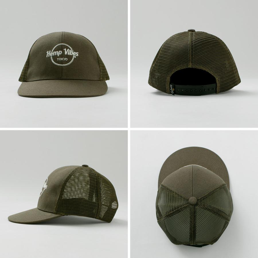 GOHEMP（ゴーヘンプ）ヘンプバイブス メッシュキャップ / メンズ 帽子 ロゴ コットン ヘンプ | GOHEMP | 14