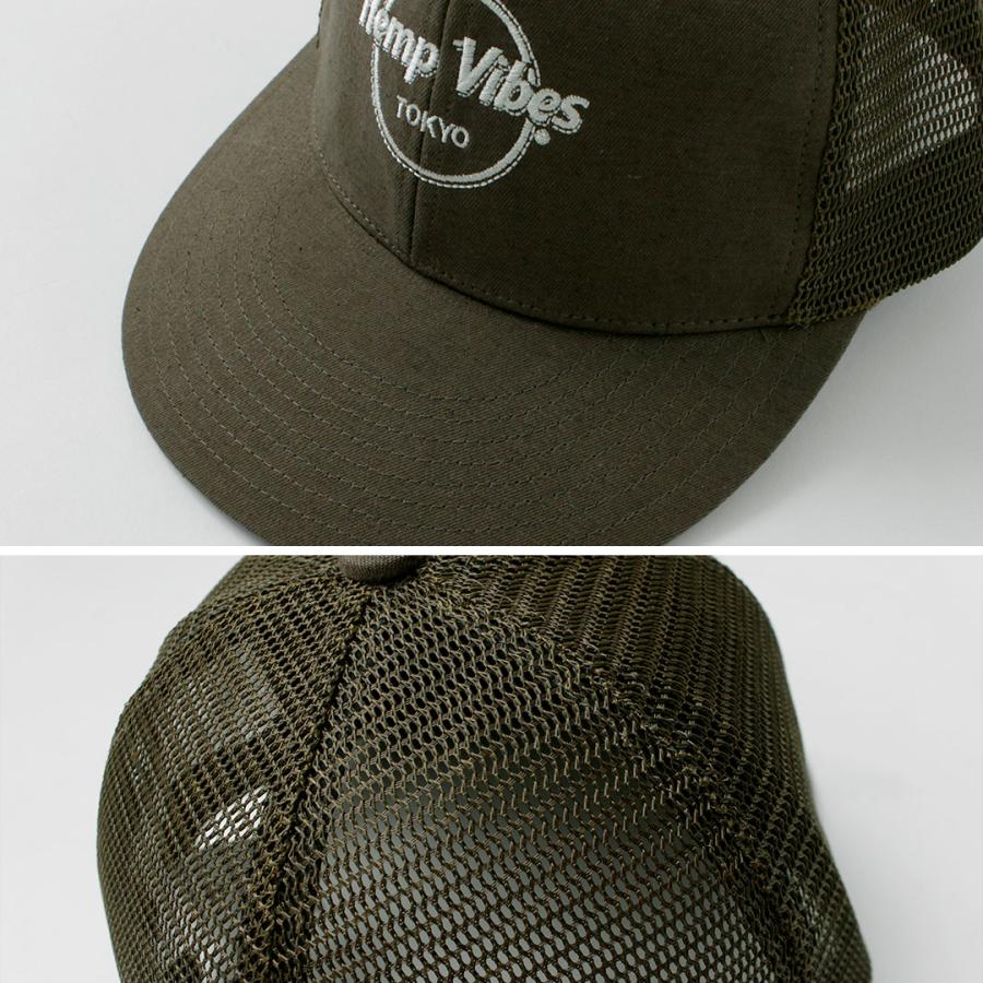GOHEMP（ゴーヘンプ）ヘンプバイブス メッシュキャップ / メンズ 帽子 ロゴ コットン ヘンプ | GOHEMP | 07