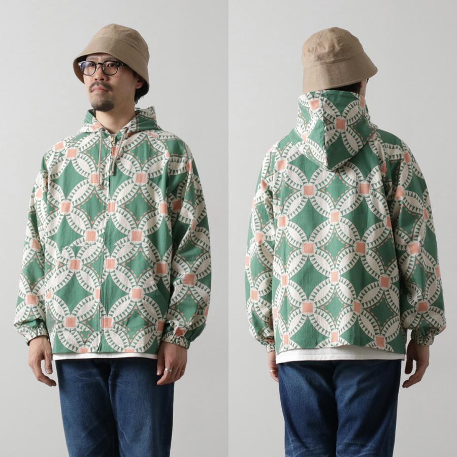 HAVE A GRATEFUL DAY（ハブアグレイトフルデイ） ビーチ フーディー ヴィンテージ キルトプリント / メンズ レディース | HAVE A GOOD DAY | 13