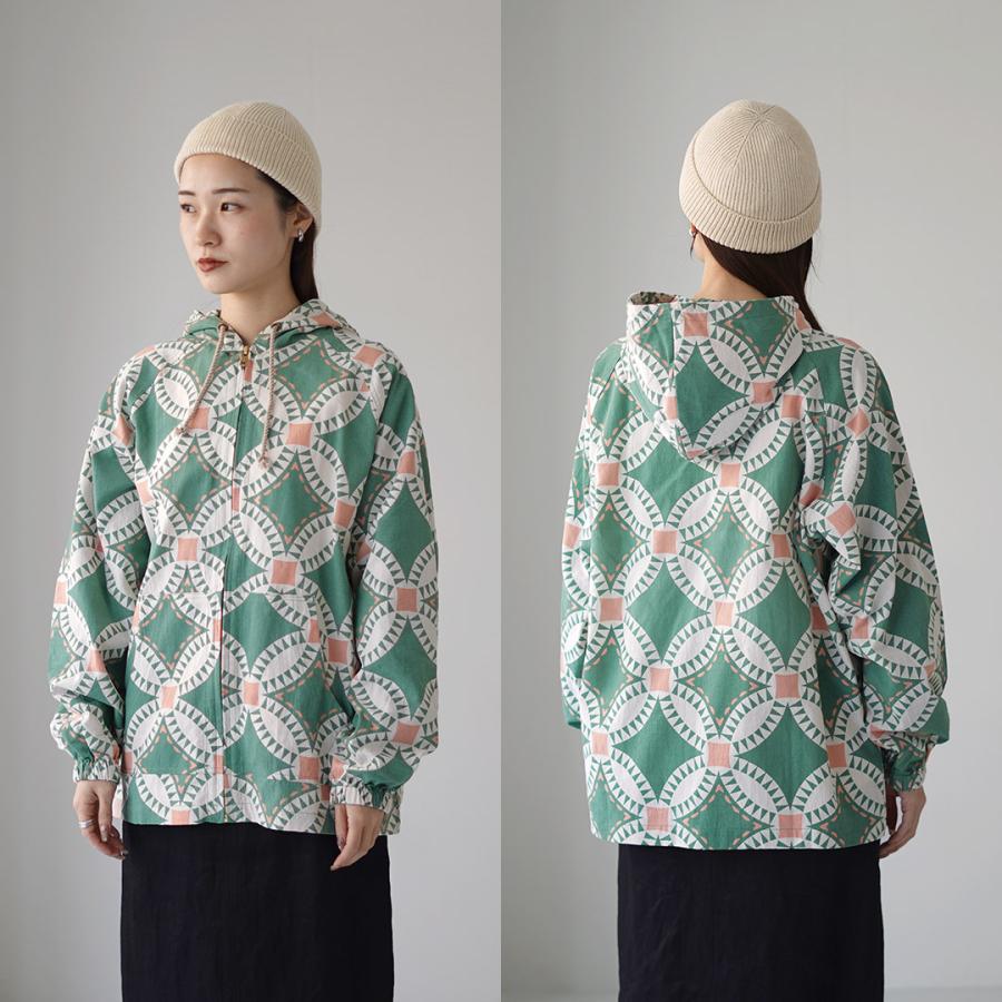 HAVE A GRATEFUL DAY（ハブアグレイトフルデイ） ビーチ フーディー ヴィンテージ キルトプリント / メンズ レディース | HAVE A GOOD DAY | 14