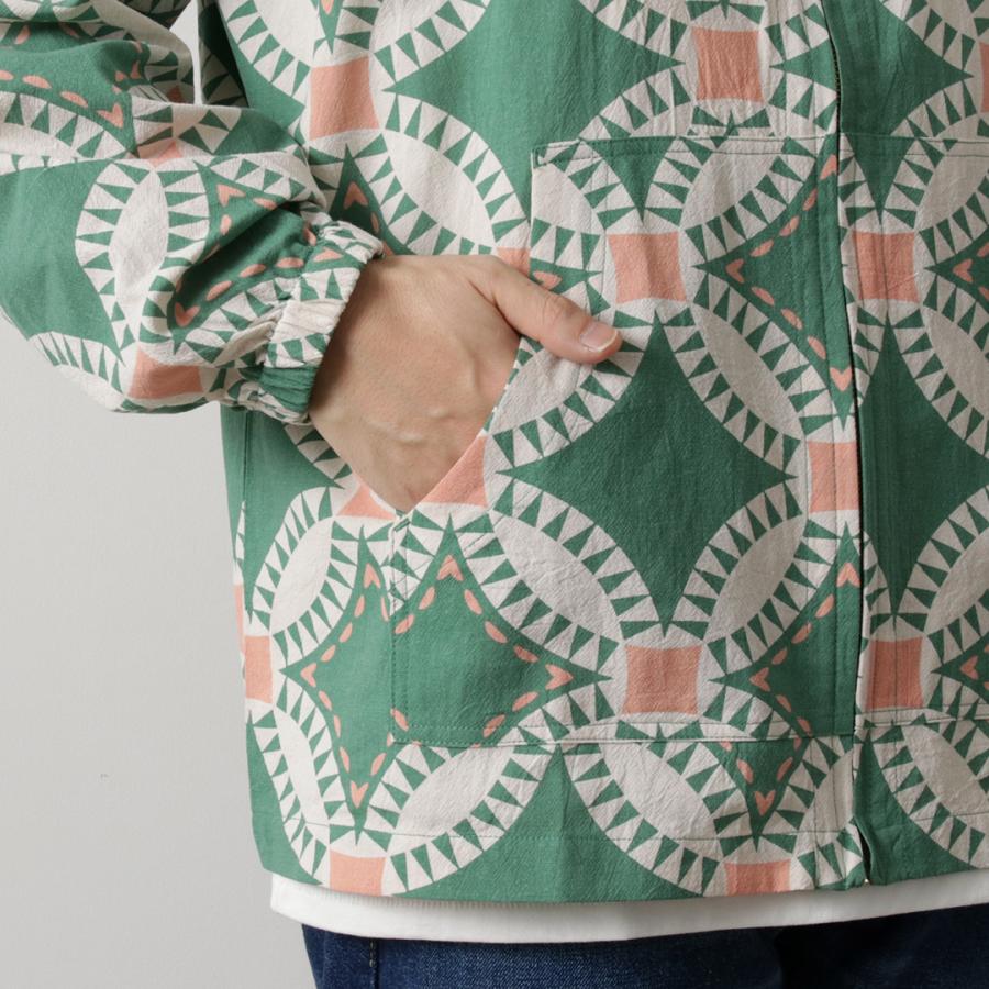 HAVE A GRATEFUL DAY（ハブアグレイトフルデイ） ビーチ フーディー ヴィンテージ キルトプリント / メンズ レディース | HAVE A GOOD DAY | 11