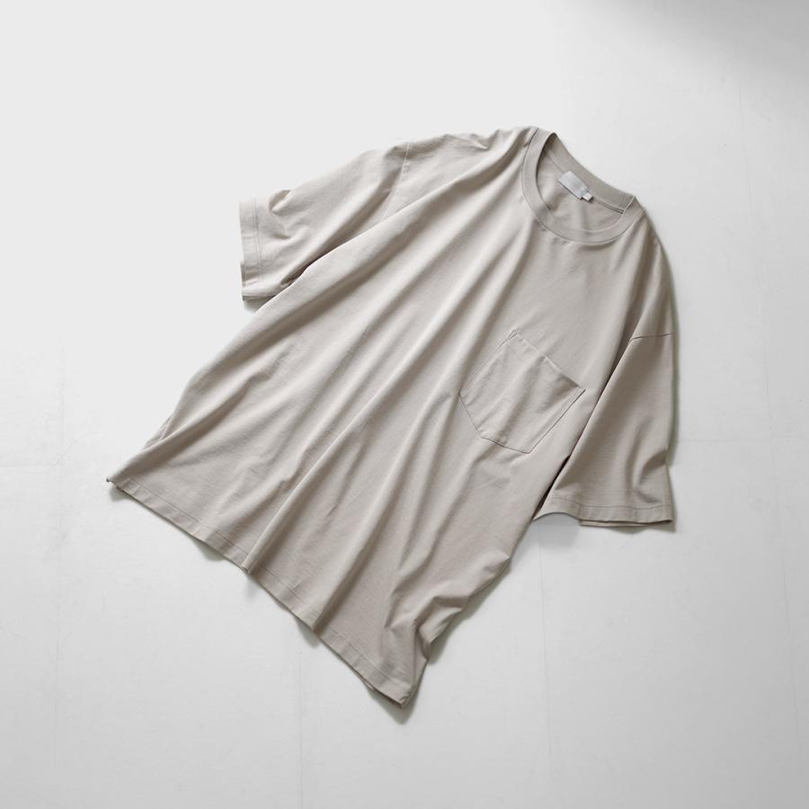 HANDVAERK（ハンドバーク） ショートスリーブ ビッグTシャツ / メンズ 半袖 コットン 綿 無地 ワイド 60/2 S/S BIG T-SHIRT | handvaerk | 06