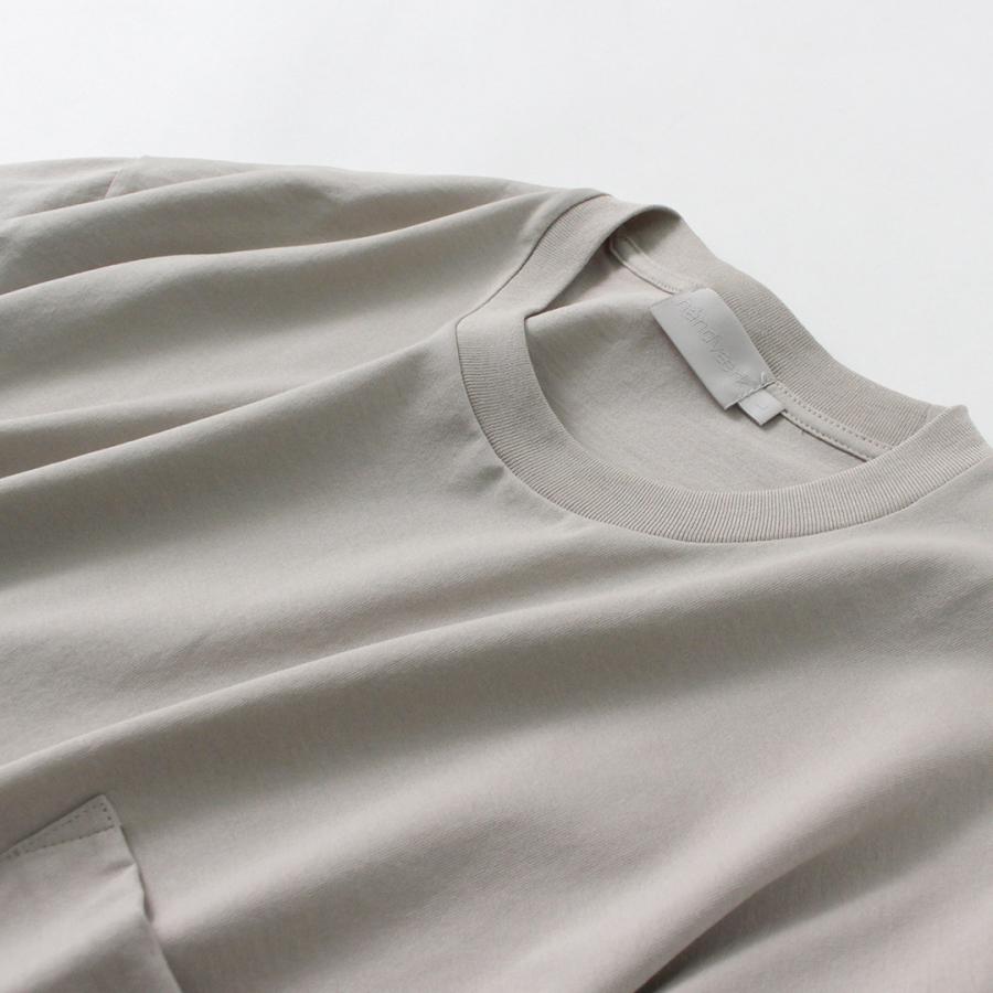 HANDVAERK（ハンドバーク） ショートスリーブ ビッグTシャツ / メンズ 半袖 コットン 綿 無地 ワイド 60/2 S/S BIG T-SHIRT | handvaerk | 11