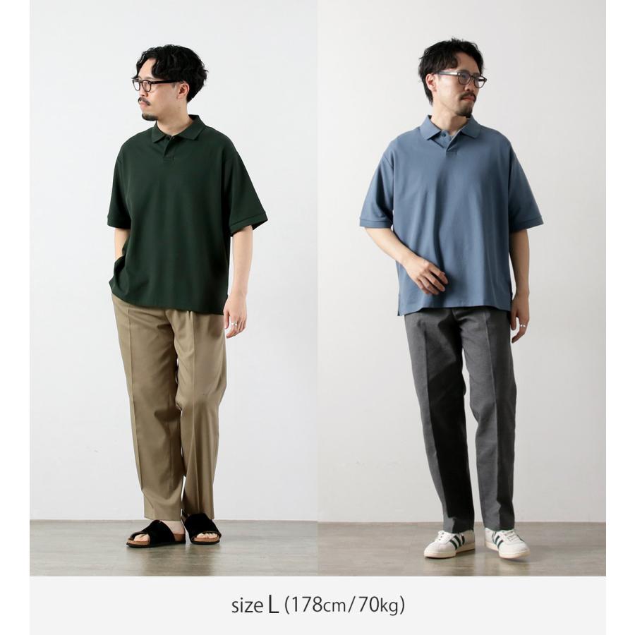 HANDVAERK（ハンドバーク） 鹿の子 ショートスリーブポロシャツ / メンズ 半袖 | handvaerk | 07
