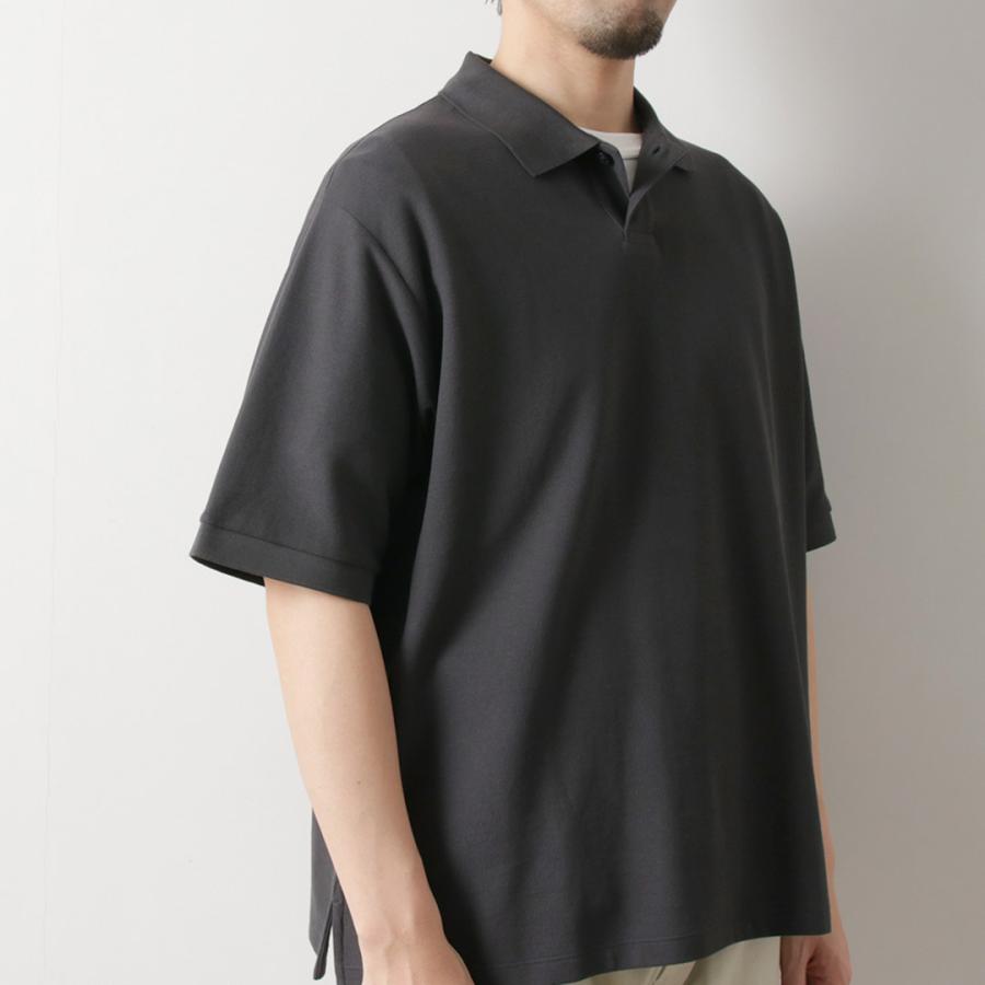 HANDVAERK（ハンドバーク） 鹿の子 ショートスリーブポロシャツ / メンズ 半袖 ピケ ピマコットン 綿 無地 PIQUE S/S POLO SHIRT | handvaerk | 11