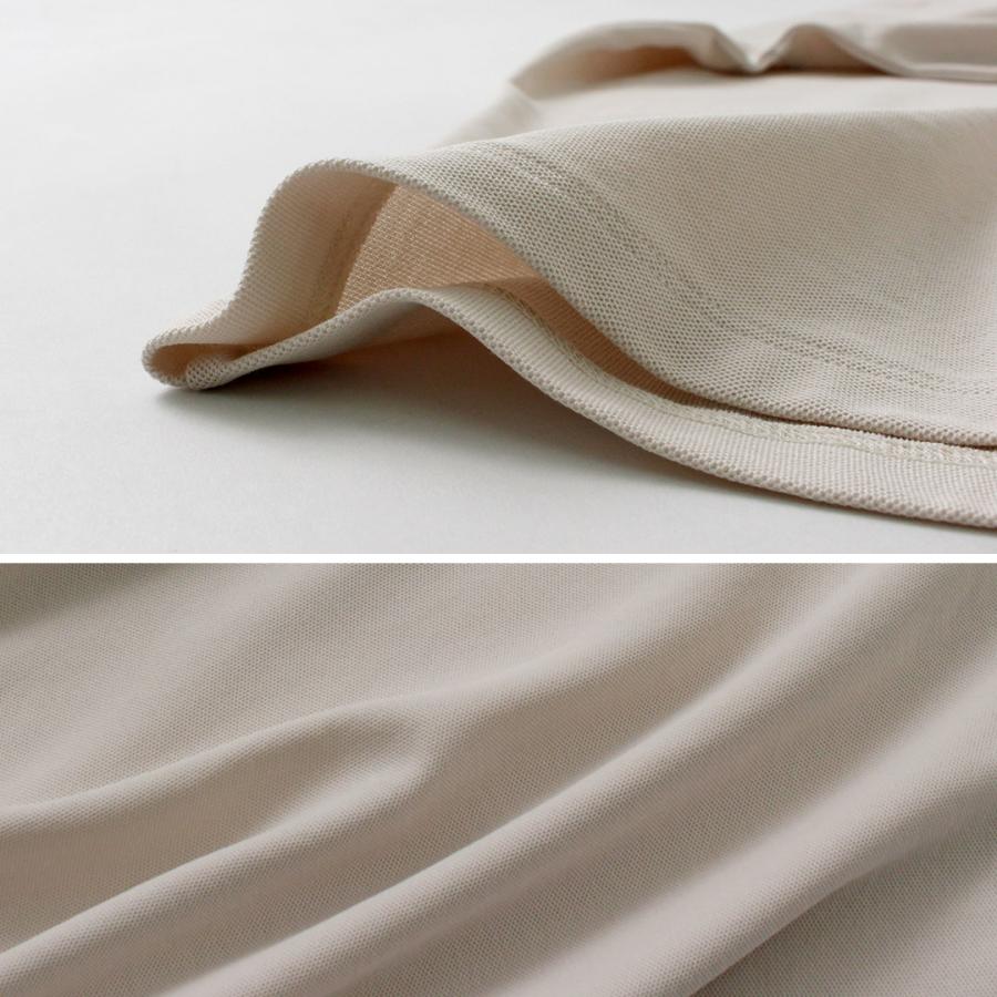 HANDVAERK（ハンドバーク） 鹿の子 ショートスリーブ テーパード ビッグポロシャツ / メンズ 半袖 ピマ ピケコットン 綿 無地 ワイド | handvaerk | 09