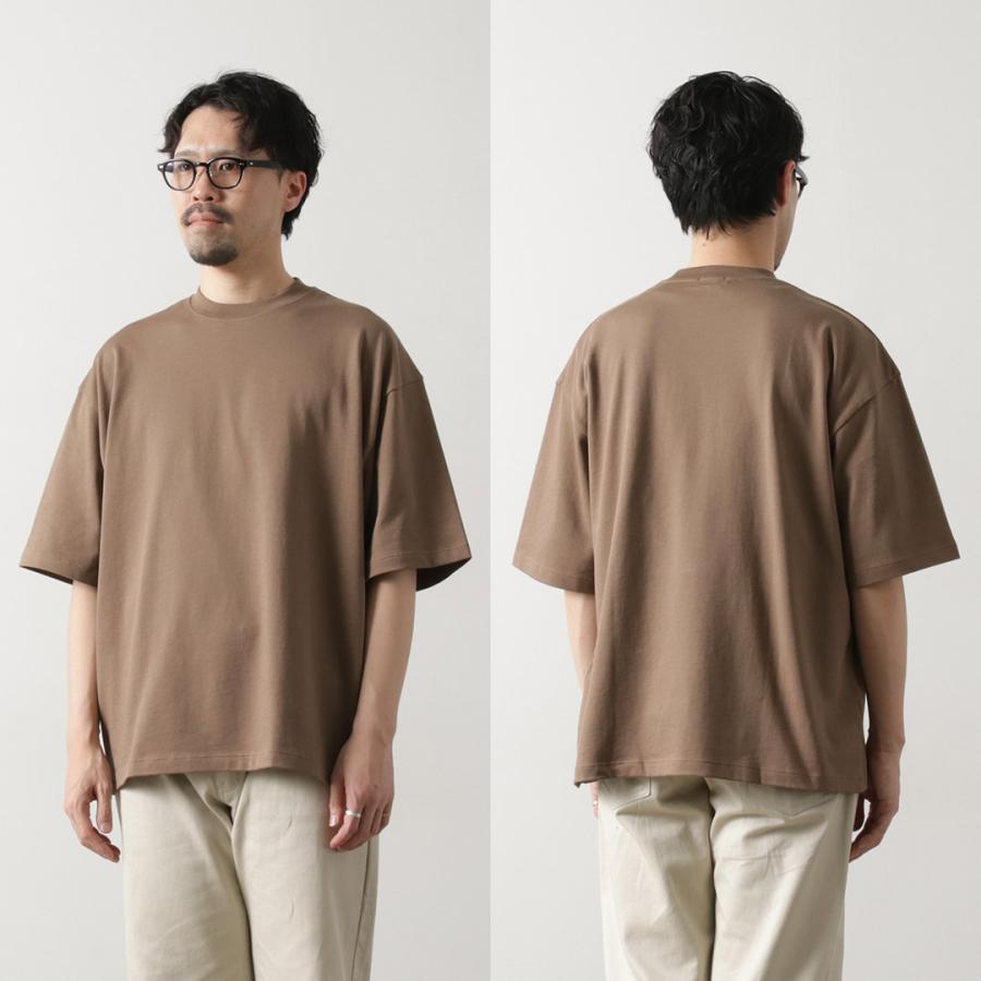 HANDVAERK（ハンドバーク） クルーネック ショートスリーブTシャツ / メンズ 半袖 コットン 綿 ワイド | handvaerk | 15