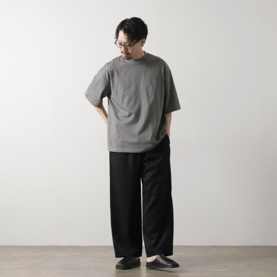 HANDVAERK（ハンドバーク） クルーネック ショートスリーブTシャツ / メンズ 半袖 コットン 綿 ワイド | handvaerk | 08