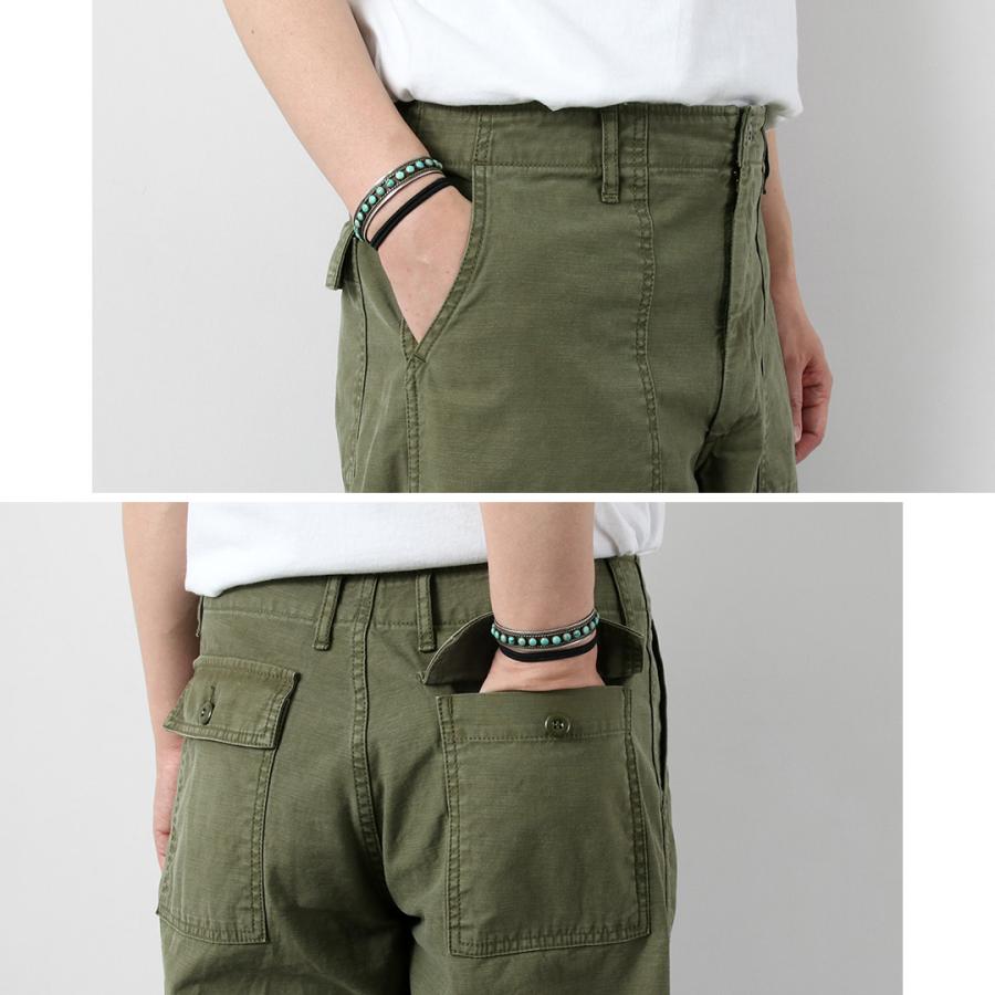 Blue refabric（ブルーリファブリック） ワイドベイカーパンツ 硫化染めバックサテン 日本製 / メンズ ベーカーパンツ | JAPAN BLUE JEANS | 14