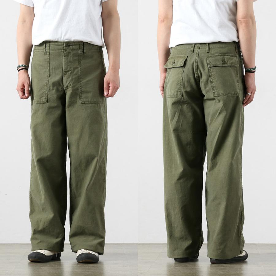 Blue refabric（ブルーリファブリック） ワイドベイカーパンツ 硫化染めバックサテン 日本製 / メンズ ベーカーパンツ | JAPAN BLUE JEANS | 16