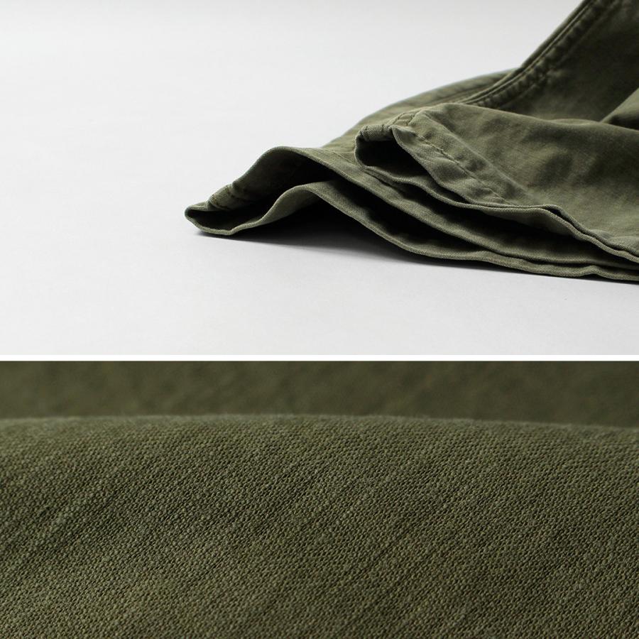 Blue refabric（ブルーリファブリック） ワイドベイカーパンツ 硫化染めバックサテン 日本製 / メンズ ベーカーパンツ | JAPAN BLUE JEANS | 11