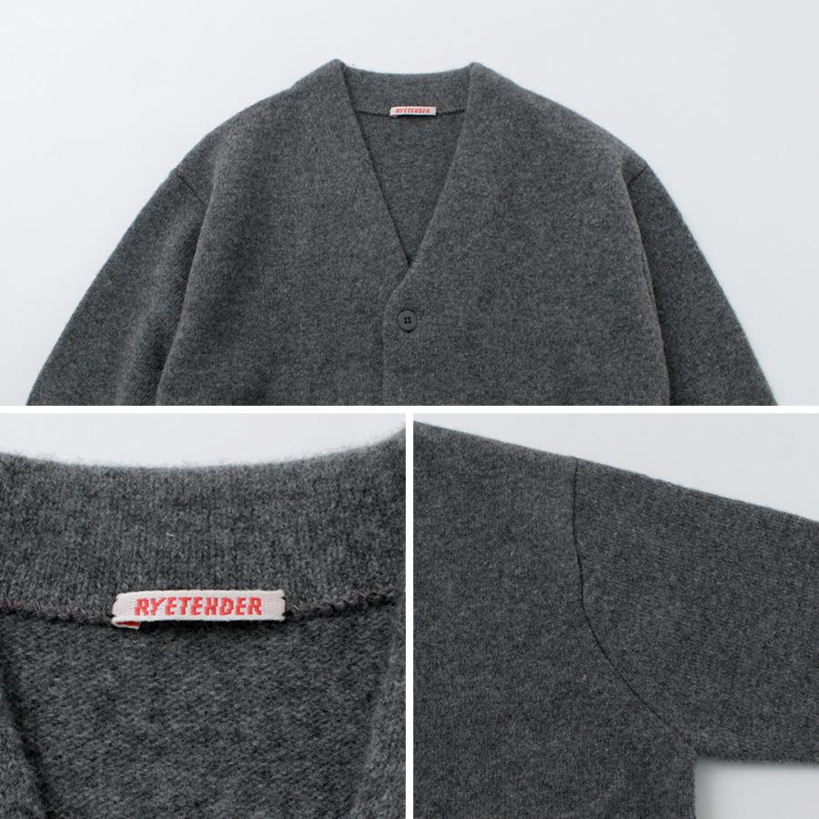 RYE TENDER（ライテンダー） HUDSON CARDIGAN ハドソン カーディガン / メリノール カシミヤ メンズ レディース ユニセックス | RYE TENDER | 18