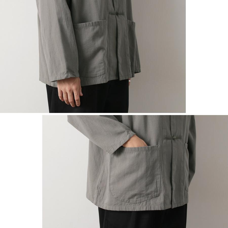GOHEMP（ゴーヘンプ） 別注 ゴクウ ワイド ロングスリーブシャツ / メンズ 長袖 ヘンプコットン 吸湿速乾 ライトアウター | GOHEMP | 12