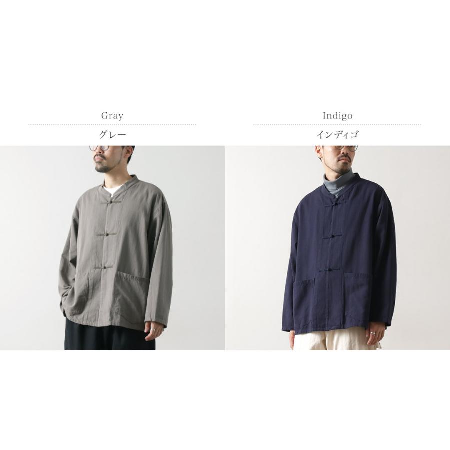 GOHEMP（ゴーヘンプ） 別注 ゴクウ ワイド ロングスリーブシャツ / メンズ 長袖 ヘンプコットン 吸湿速乾 ライトアウター | GOHEMP | 03