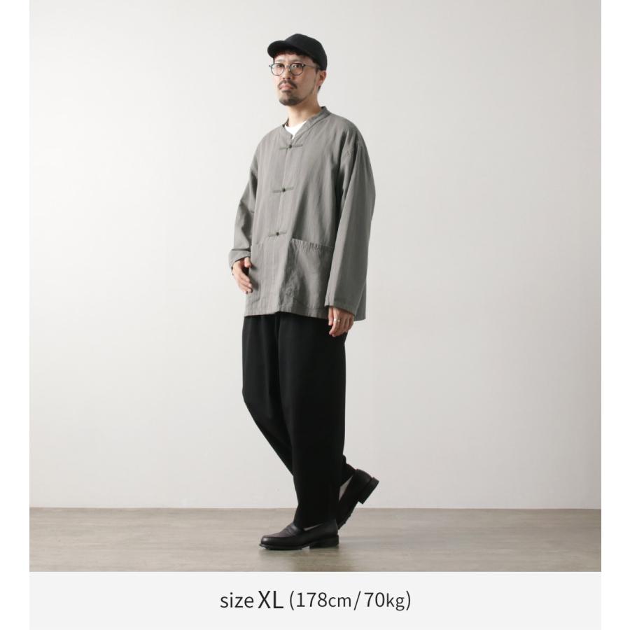 GOHEMP（ゴーヘンプ） 別注 ゴクウ ワイド ロングスリーブシャツ / メンズ 長袖 ヘンプコットン 吸湿速乾 ライトアウター | GOHEMP | 05