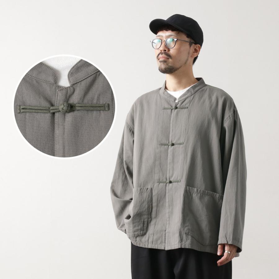 GOHEMP（ゴーヘンプ） 別注 ゴクウ ワイド ロングスリーブシャツ / メンズ 長袖 ヘンプコットン 吸湿速乾 ライトアウター | GOHEMP | 11