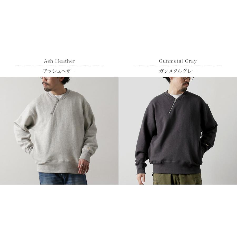 GOHEMP（ゴーヘンプ） 別注 ハーフジップ クルースウェット / メンズ 長袖 スウェット ハーフジップ | GOHEMP | 03