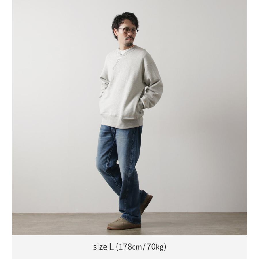 GOHEMP（ゴーヘンプ） 別注 ハーフジップ クルースウェット / メンズ 長袖 スウェット ハーフジップ | GOHEMP | 05