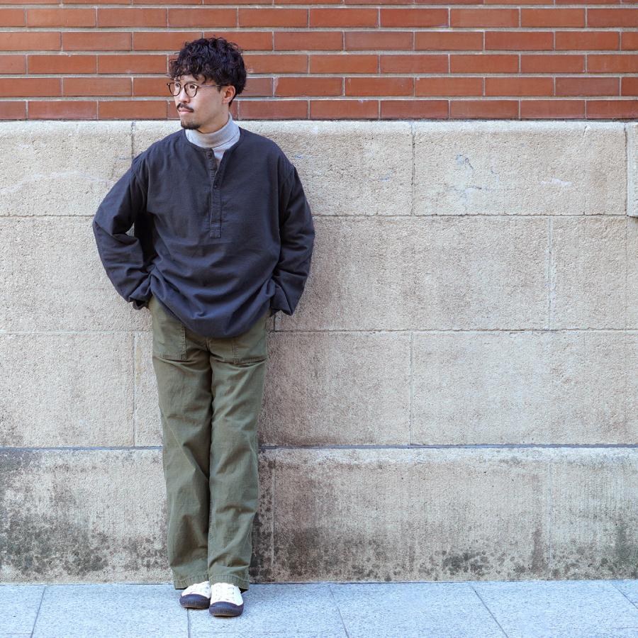 JAPAN BLUE JEANS（ジャパンブルージーンズ） 別注 スリーピング ヘンリーネック プルオーバー RJB3595 | JAPAN BLUE JEANS | 14