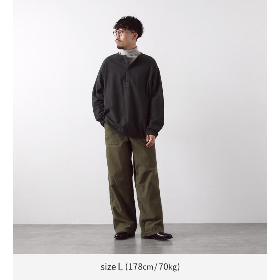 JAPAN BLUE JEANS（ジャパンブルージーンズ） 別注 スリーピング ヘンリーネック プルオーバー RJB3595 | JAPAN BLUE JEANS | 05