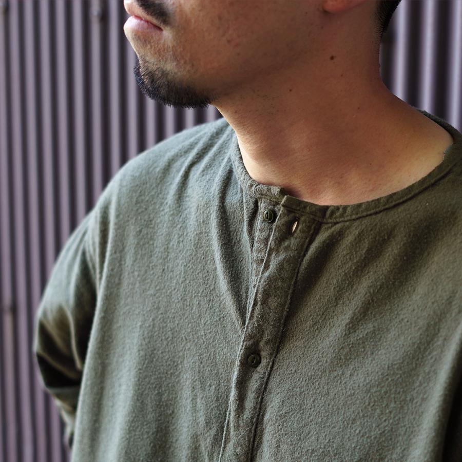 JAPAN BLUE JEANS（ジャパンブルージーンズ） 別注 スリーピング ヘンリーネック プルオーバー RJB3595 | JAPAN BLUE JEANS | 09