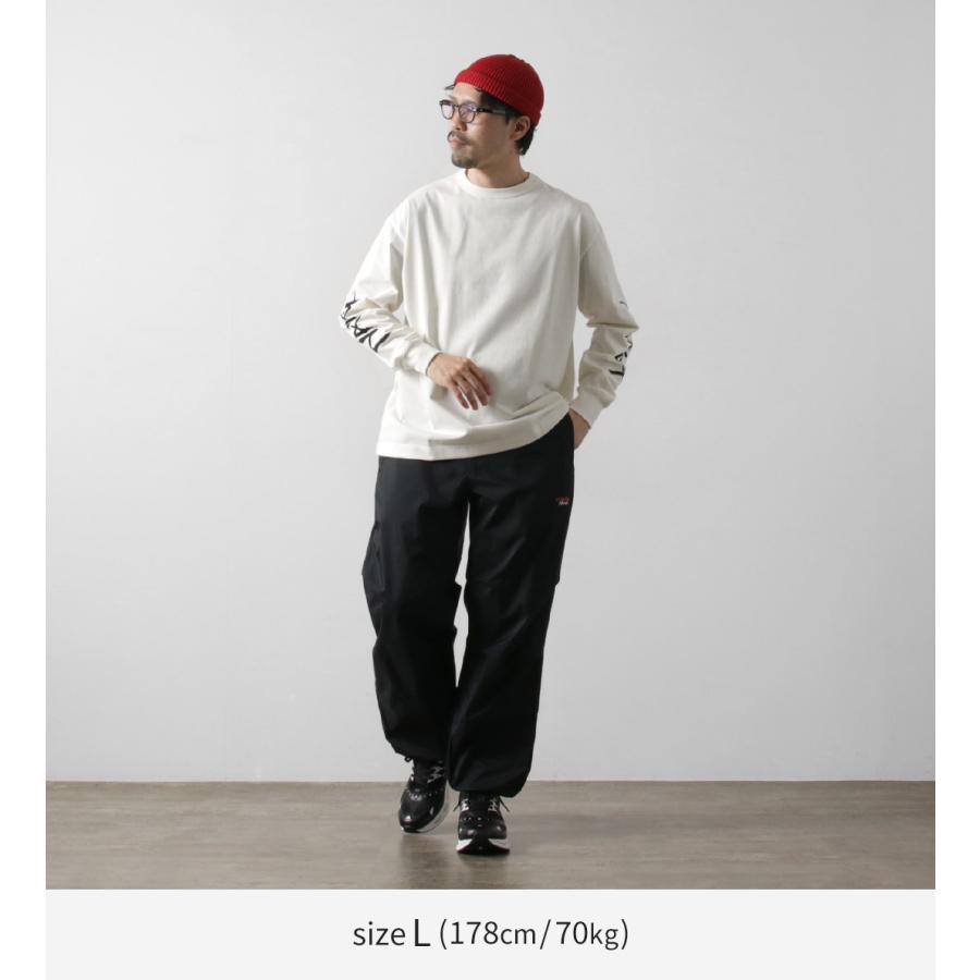 NANGA（ナンガ） エコハイブリッド スリーブロゴ ロングスリーブTシャツ / メンズ 長袖 ロンT アウトドア | NANGA | 05