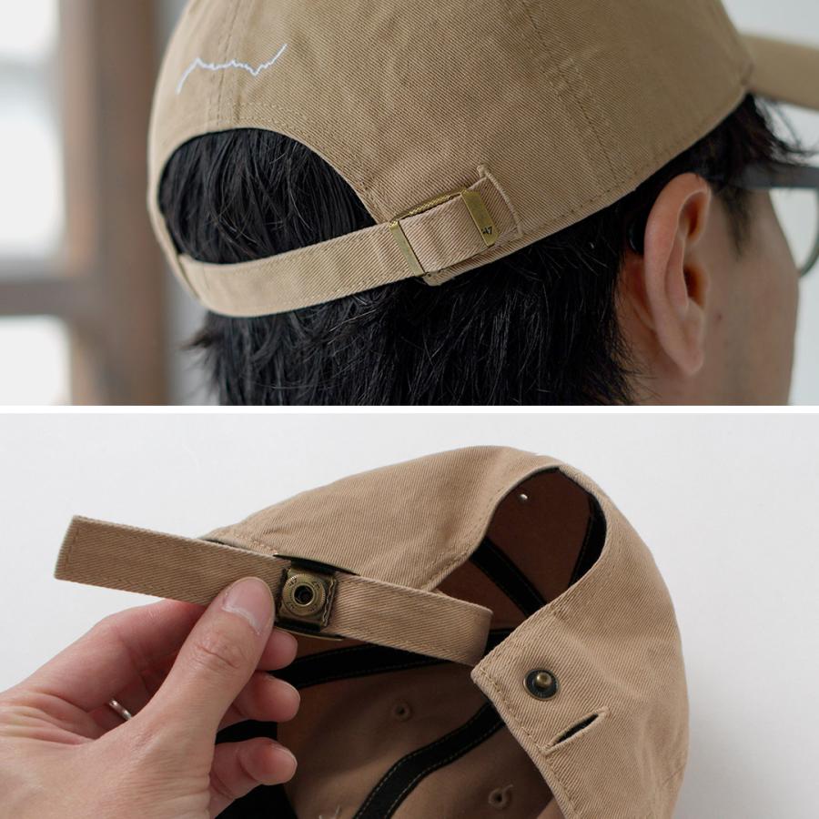 NANGA（ナンガ） コットン BBキャップ / メンズ 帽子 ロゴ 刺繍 NANGA×47 COTTON CAP | NANGA | 12