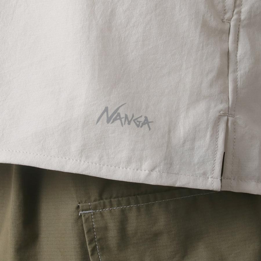 NANGA（ナンガ） ドットエア コンフィー ショートスリーブ シャツ / 半袖 吸汗 速乾 軽量 伸縮 ストレッチ メンズ | NANGA | 15