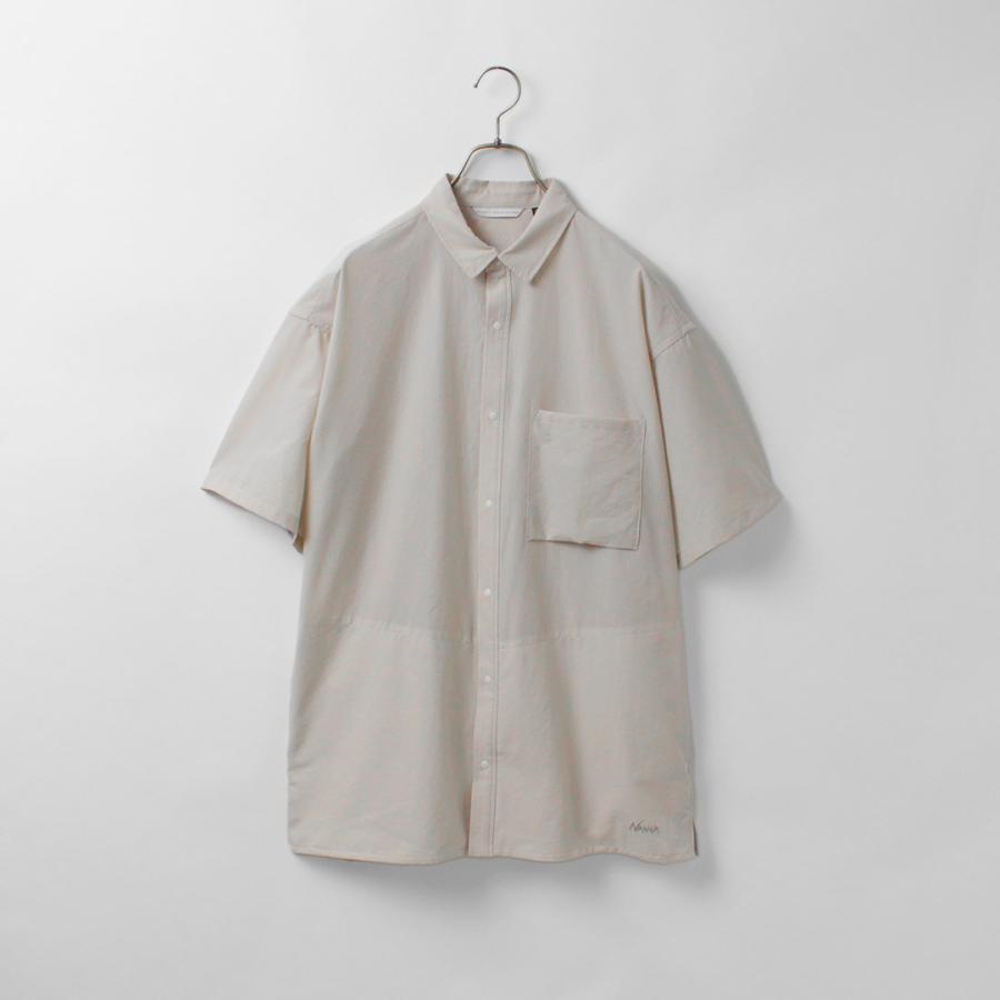 NANGA（ナンガ） ドットエア コンフィー ショートスリーブ シャツ / 半袖 吸汗 速乾 軽量 伸縮 ストレッチ メンズ | NANGA | 05