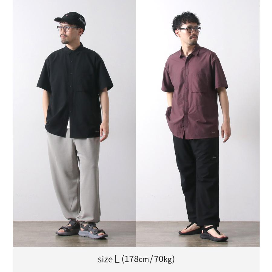 NANGA（ナンガ） ドットエア コンフィー ショートスリーブ シャツ / 半袖 吸汗 速乾 軽量 伸縮 ストレッチ メンズ | NANGA | 06