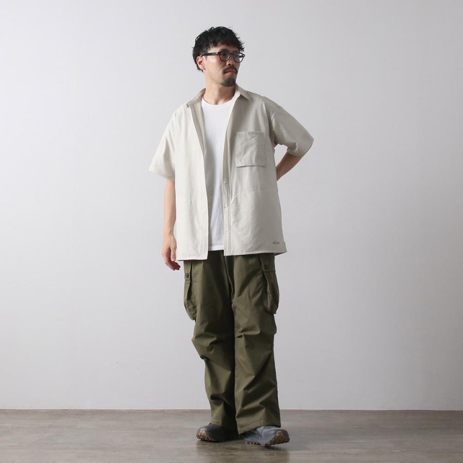 NANGA（ナンガ） ドットエア コンフィー ショートスリーブ シャツ / 半袖 吸汗 速乾 軽量 伸縮 ストレッチ メンズ | NANGA | 07