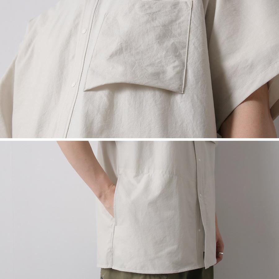 NANGA（ナンガ） ドットエア コンフィー ショートスリーブ シャツ / 半袖 吸汗 速乾 軽量 伸縮 ストレッチ メンズ | NANGA | 14