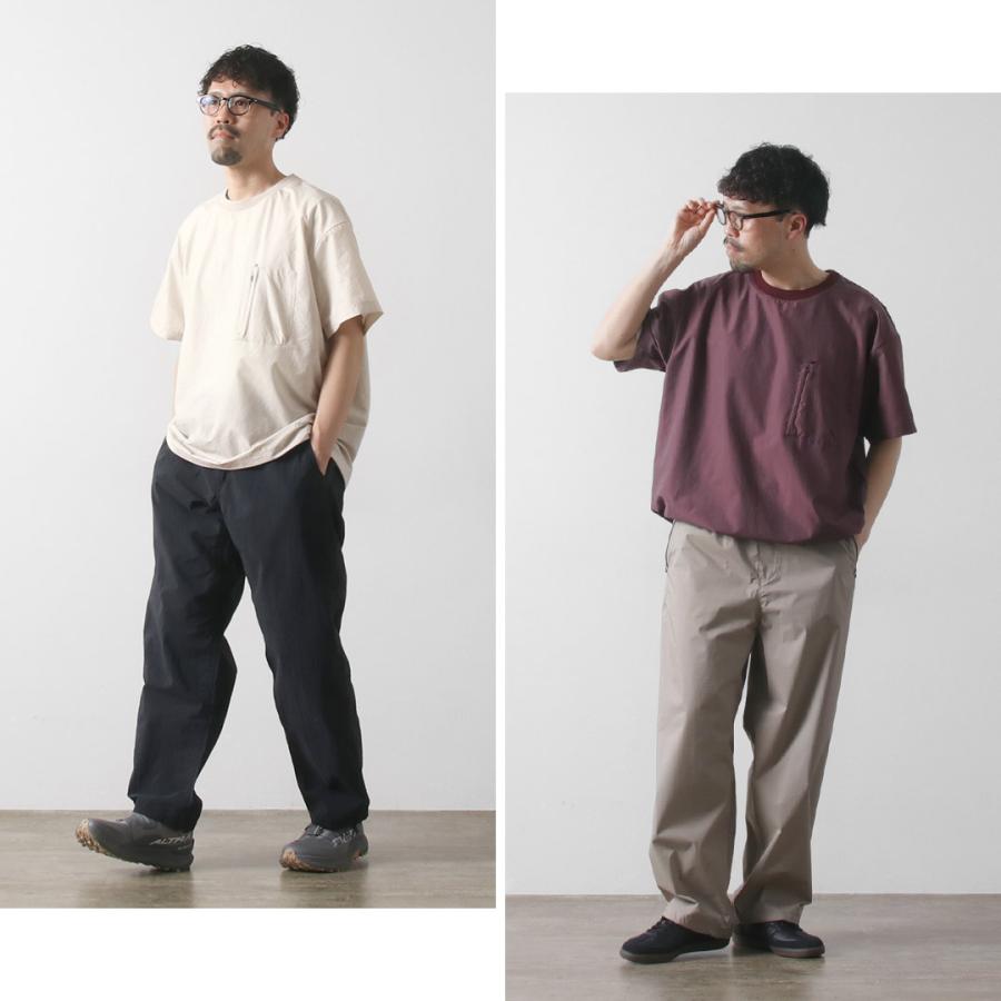 NANGA（ナンガ） ドットエア コンフィー Tシャツ / 半袖 吸汗 速乾 軽量 伸縮 ストレッチ メンズ ドローコード DotAir COMFY TEE | NANGA | 14